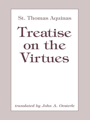 cover image of Treatise on the Virtues